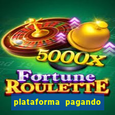 plataforma pagando no cadastro slots